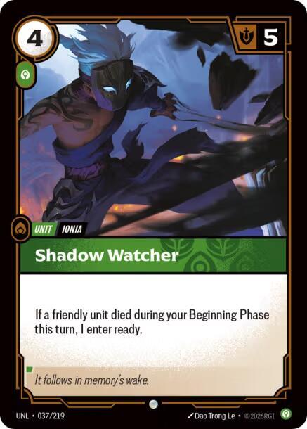 Shadow Watcher 037/219 (Unleashed)  - Foil