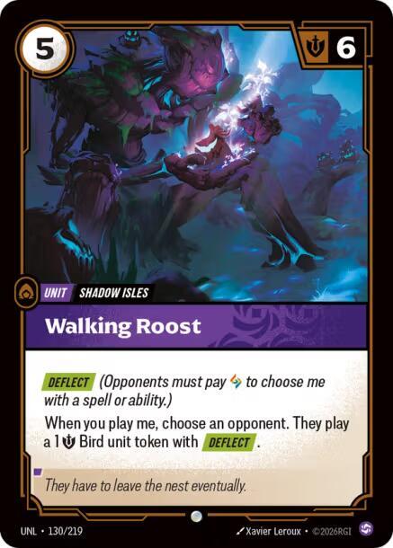 Walking Roost 130/219 (Unleashed)  - Foil