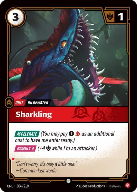 Sharkling 006/219 (Unleashed)  - Foil