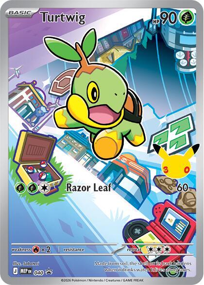 Turtwig 040 (First Partner Collection 2026)  - Holofoil