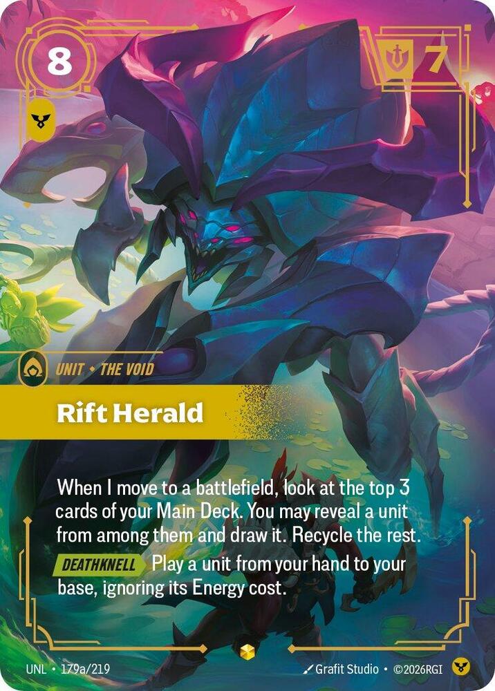 Rift Herald 179a/219 (Unleashed)  - Foil
