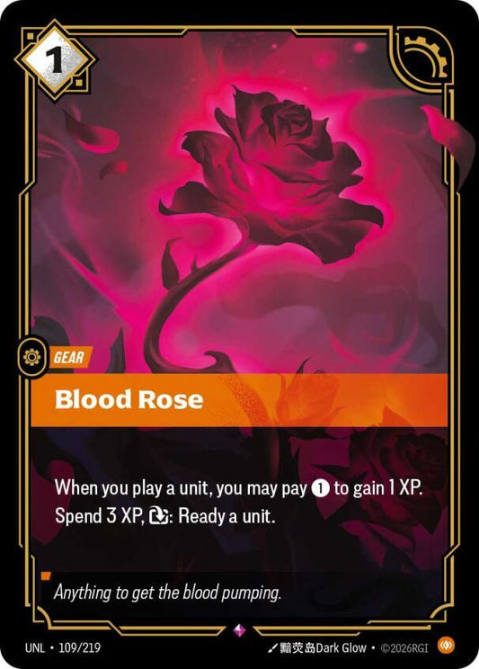 Blood Rose (DUPE) 109/219 (Unleashed)  - Foil