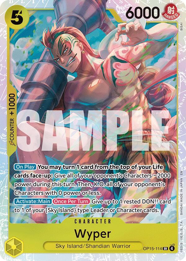 Wyper OP15-114 (Adventure on Kami's Island)  - Foil