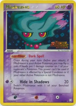 Misdreavus 25/109 (EX Team Rocket Returns)  - Reverse Holofoil