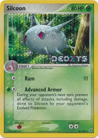 Silcoon 46/107 (Deoxys)  - Reverse Holofoil