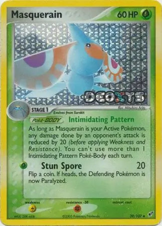 Masquerain 39/107 (Deoxys)  - Reverse Holofoil