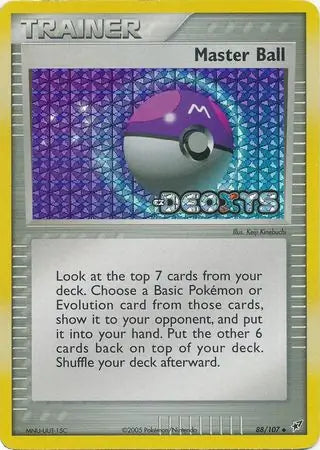 Master Ball 88/107 (Deoxys)  - Reverse Holofoil