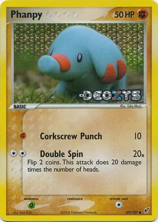 Phanpy 69/107 (Deoxys)  - Reverse Holofoil