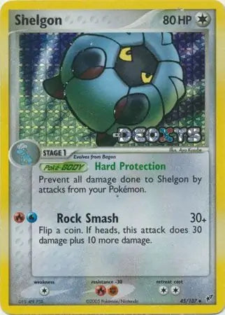 Shelgon 45/107 (Deoxys)  - Reverse Holofoil