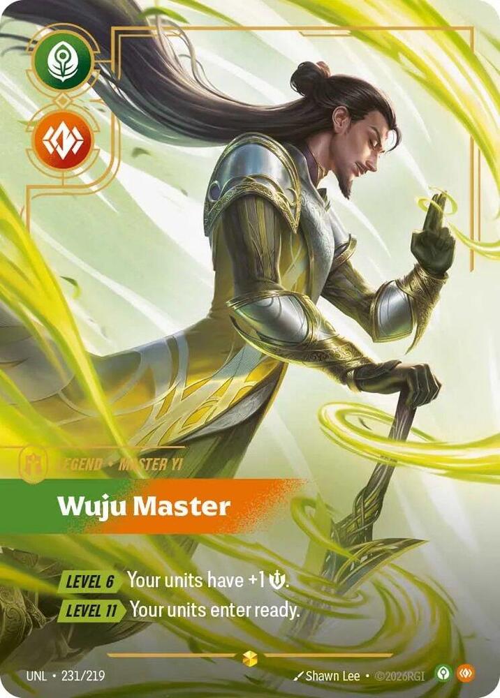 Master Yi - Wuju Master 231/219 (Unleashed)  - Foil