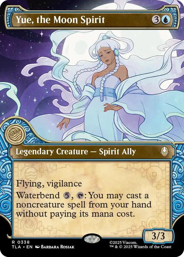 Yue the Moon Spirit Showcase (Dupe) 338 (Avatar: The Last Airbender)  - Foil