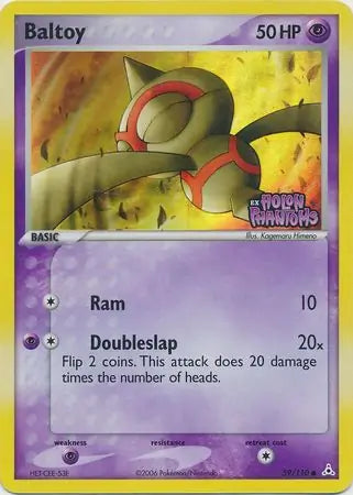 Baltoy 59/110 (Holon Phantoms)  - Reverse Holofoil