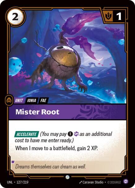 Mister Root 127/219 (Unleashed)  - Foil