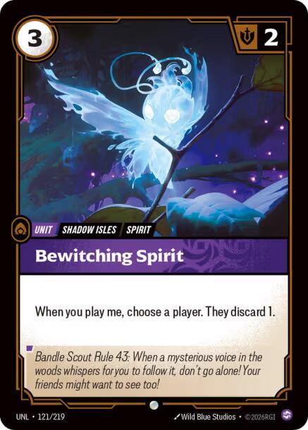 Bewitching Spirit 121/219 (Unleashed)  - Foil