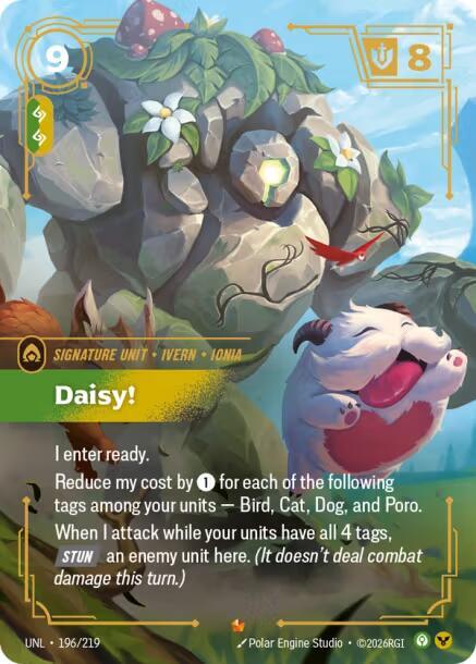 Daisy 196/219 (Unleashed)  - Foil