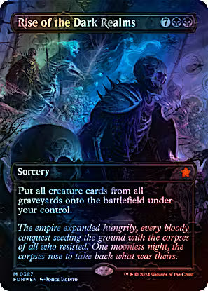 Rise of the Dark Realms 387/291 (Foundations)  - Borderless Mana Foil