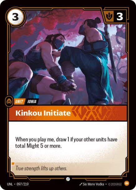Kinkou Initiate 097/219 (Unleashed) 