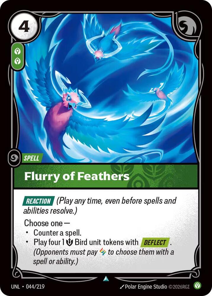 Flurry of Feathers 044/219 (Unleashed) 