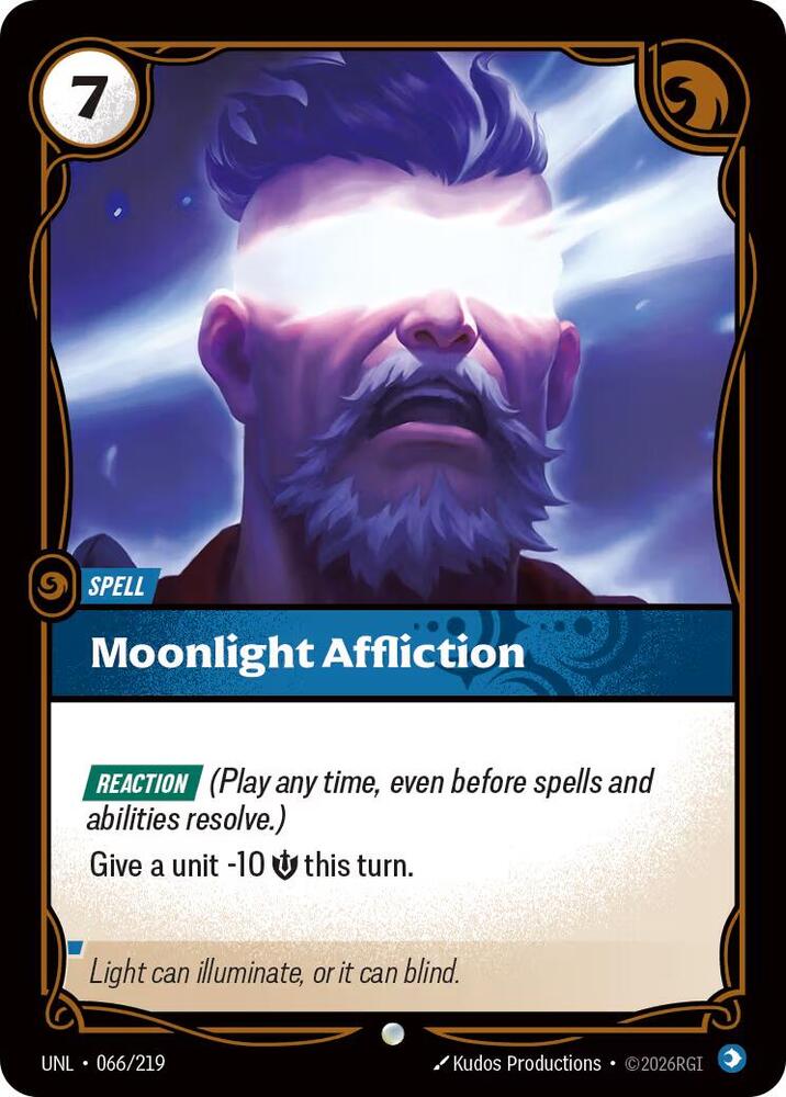 Moonlight Affliction 066/219 (Unleashed)  - Foil