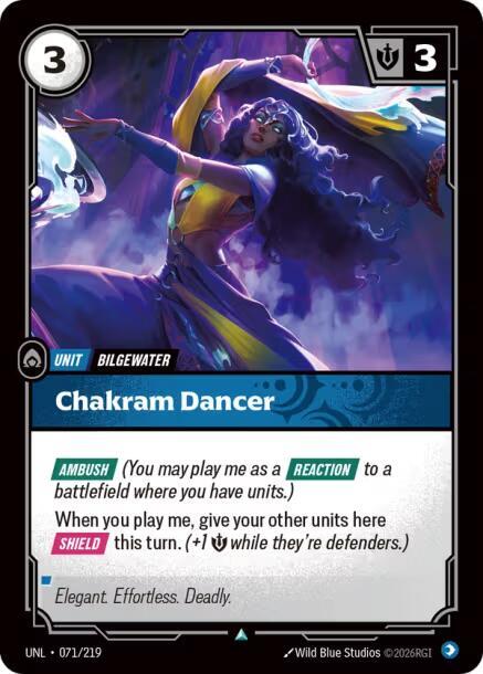 Chakram Dancer 071/219 (Unleashed) 