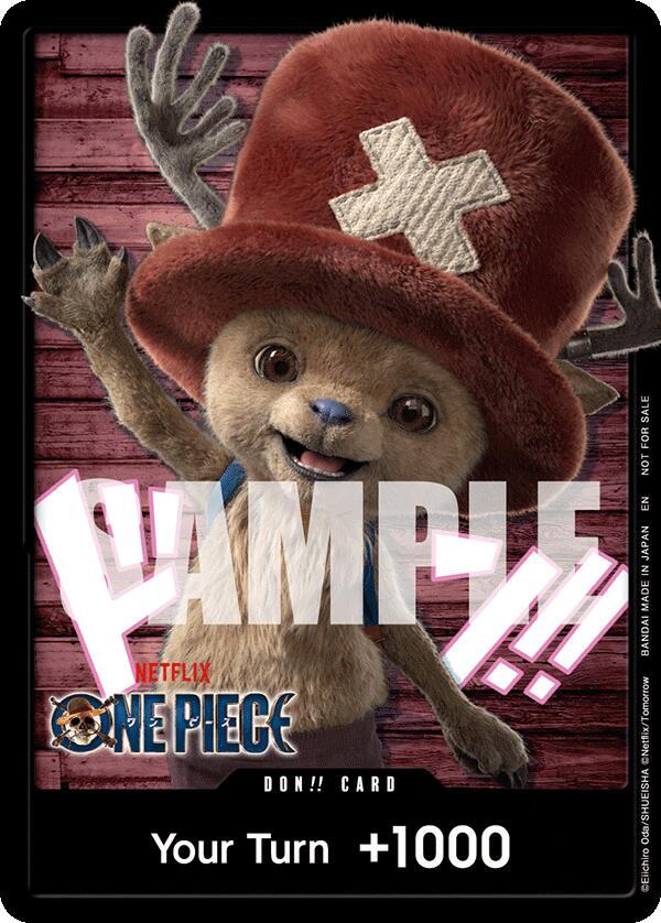DON!! (Netflix Tony Tony.Chopper)  (One Piece Promotion Cards) 
