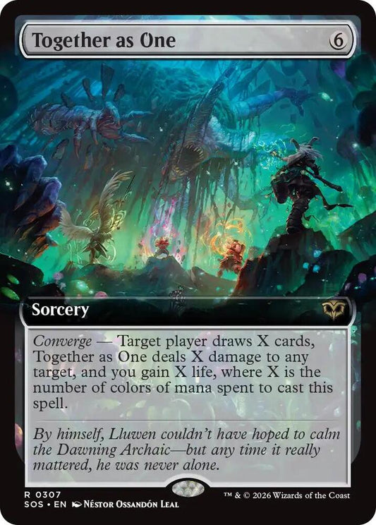Together as One 307 (Secrets of Strixhaven)  - Extended Art Foil