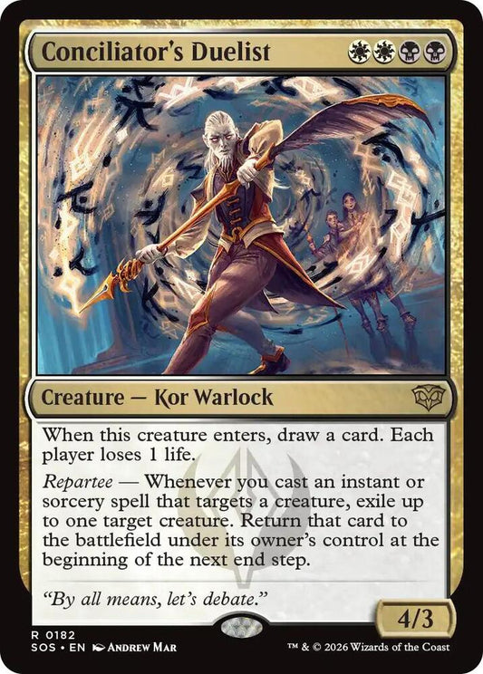 Conciliator's Duelist 182 (Secrets of Strixhaven)  - Foil