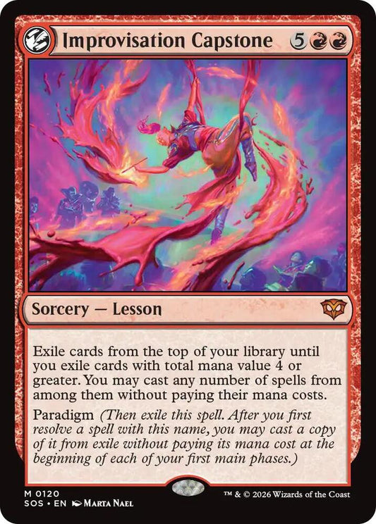 Improvisation Capstone 120 (Secrets of Strixhaven)  - Foil