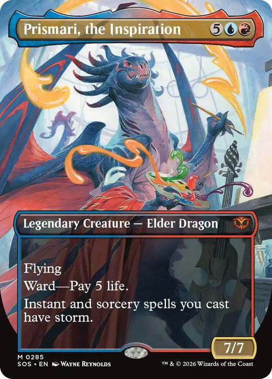 Prismari, the Inspiration 285 (Secrets of Strixhaven)  - Borderless Foil