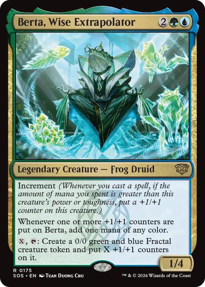Berta, Wise Extrapolator 175 (Secrets of Strixhaven)  - Foil