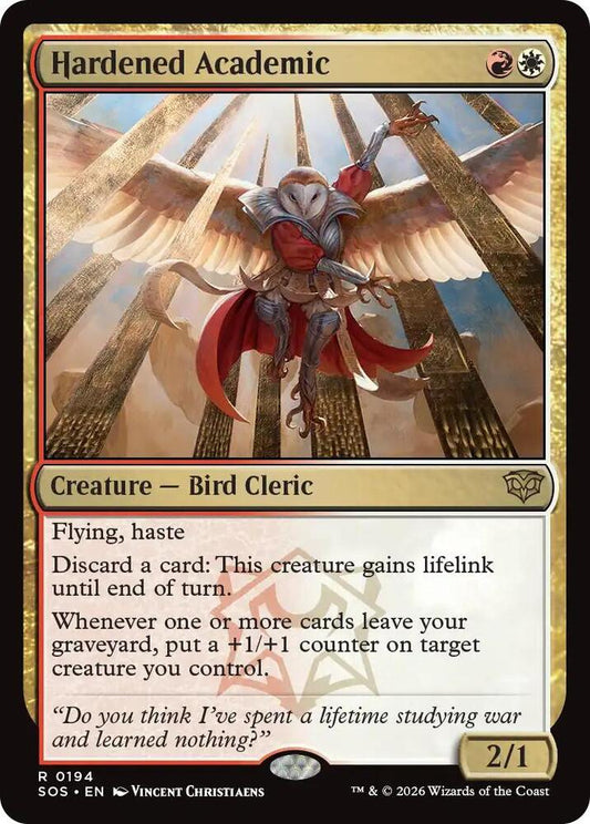 Hardened Academic 194 (Secrets of Strixhaven)  - Foil