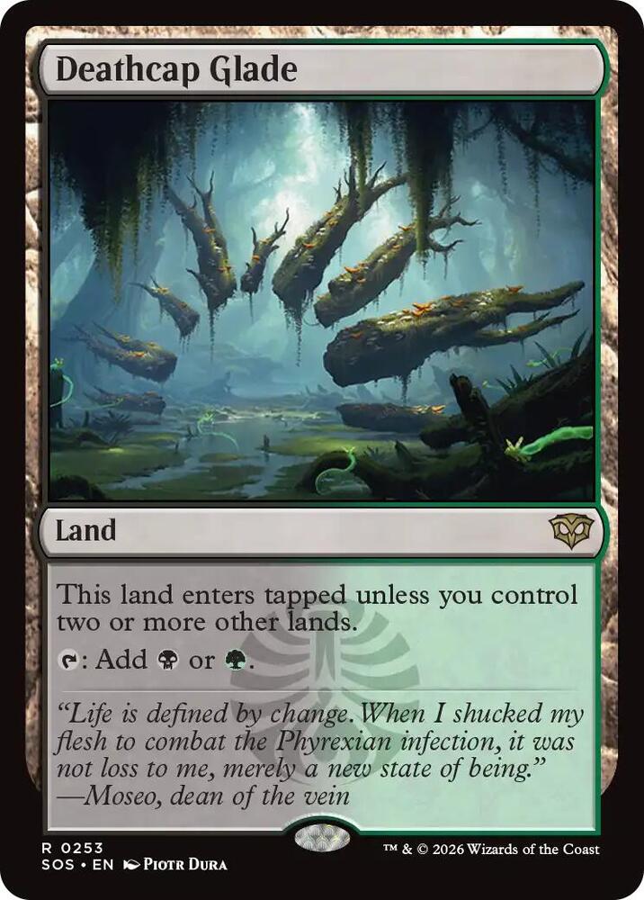 Deathcap Glade 253 (Secrets of Strixhaven)  - Foil