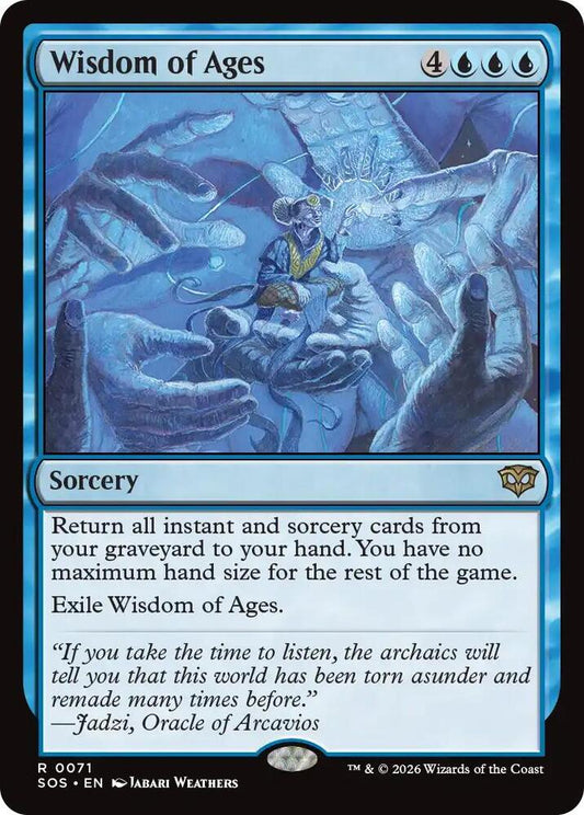 Wisdom of Ages 71 (Secrets of Strixhaven)  - Foil