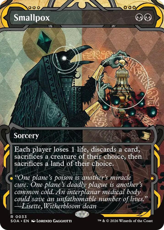 Smallpox 33 (Secrets of Strixhaven: Mystical Archive)  - Foil