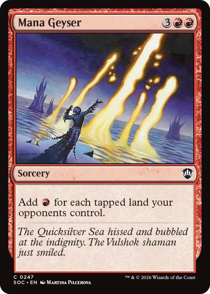 Mana Geyser 247 (Commander: Secrets of Strixhaven) 