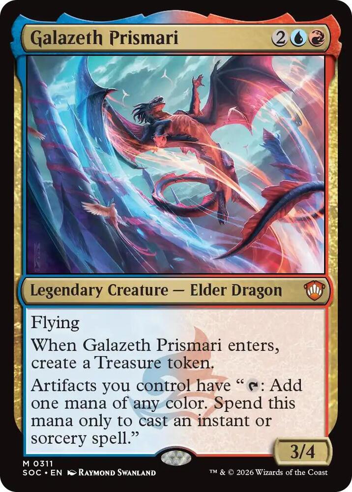Galazeth Prismari 311 (Commander: Secrets of Strixhaven) 