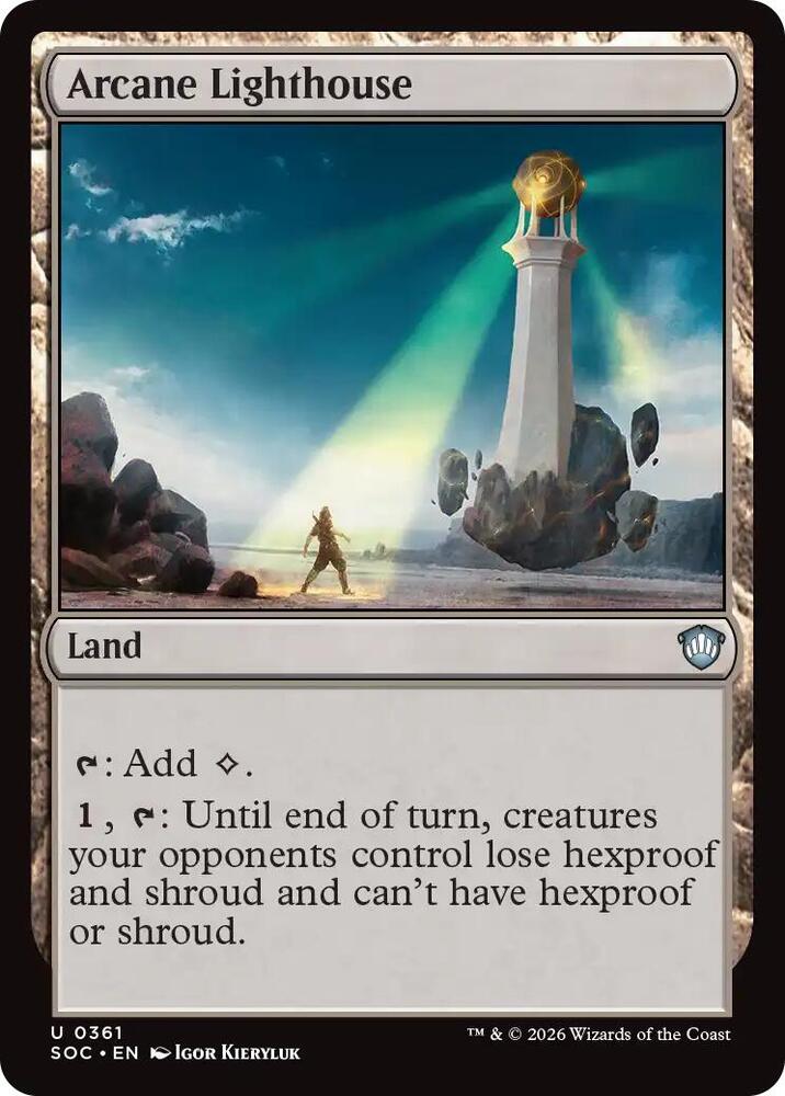 Arcane Lighthouse 361 (Commander: Secrets of Strixhaven) 