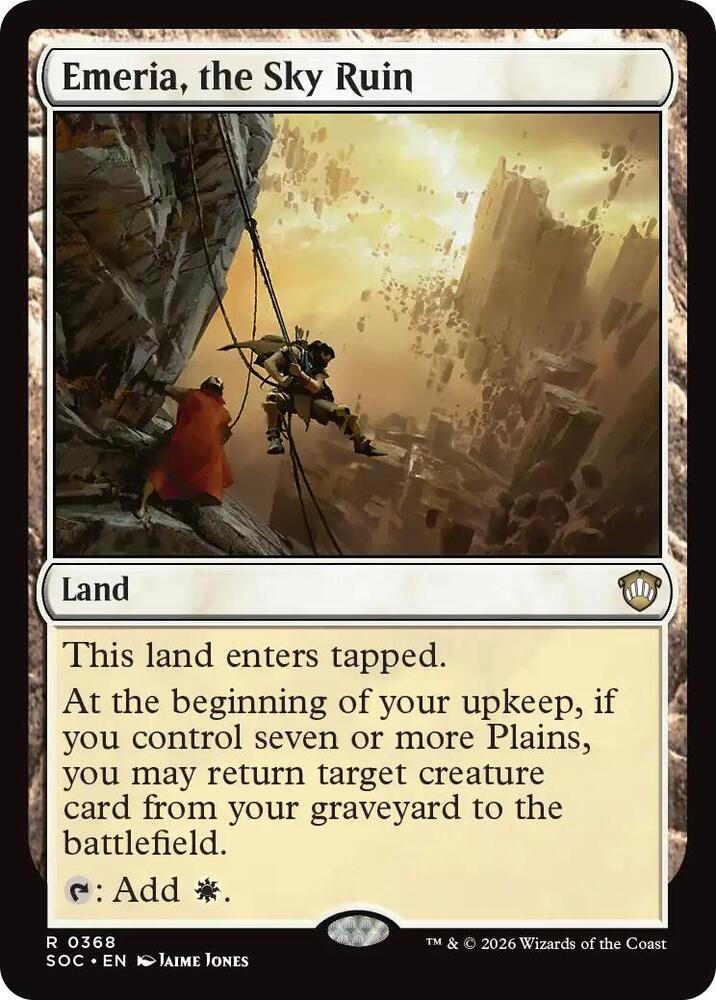 Emeria, the Sky Ruin 368 (Commander: Secrets of Strixhaven) 