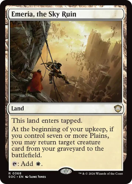 Emeria, the Sky Ruin 368 (Commander: Secrets of Strixhaven) 