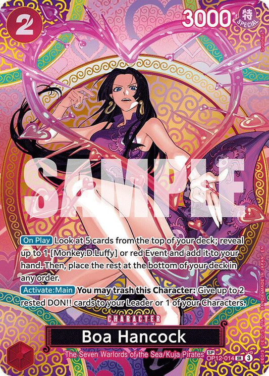 Boa Hancock OP12-014 (Adventure on Kami's Island)  - Special Foil