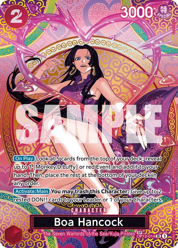Boa Hancock OP12-014 (Adventure on Kami's Island)  - Special Foil