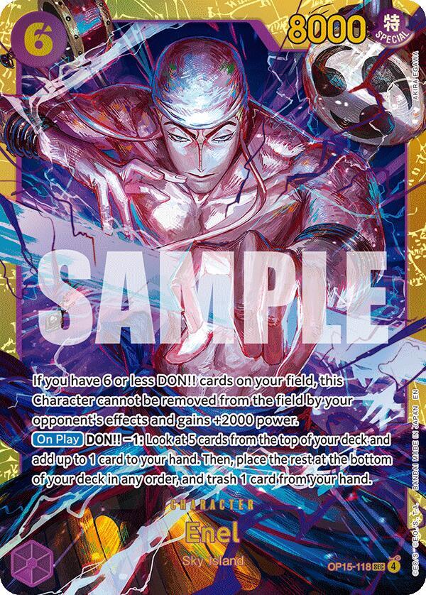 Enel OP15-118 (Adventure on Kami's Island)  - Foil