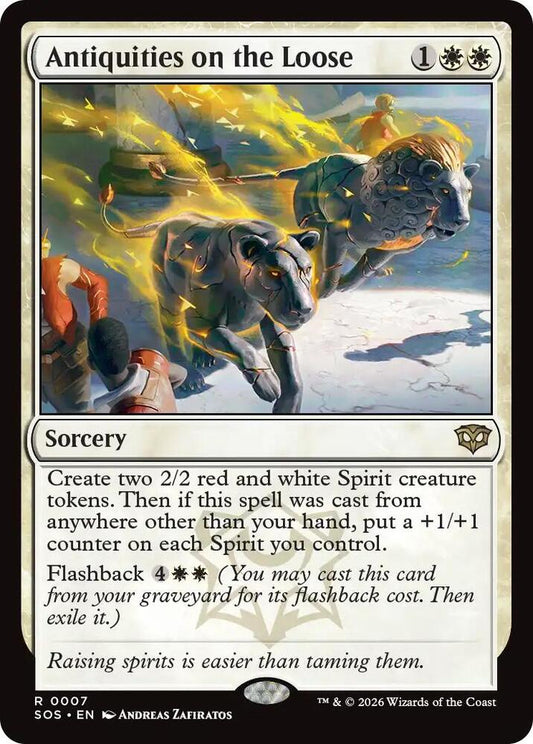 Antiquities on the Loose 7 (Secrets of Strixhaven)  - Foil
