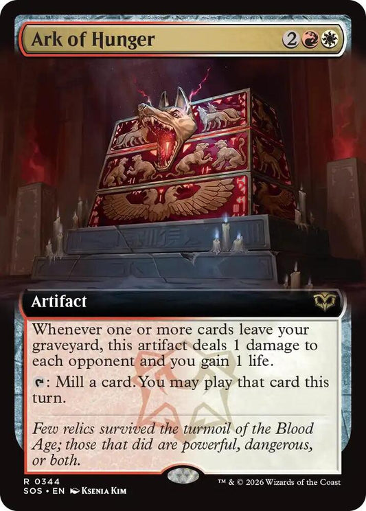 Ark of Hunger Extended Art 344 (Secrets of Strixhaven)  - Extended Art