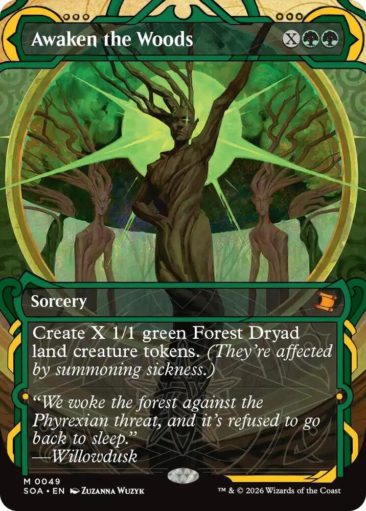 Awaken the Woods 49 (Secrets of Strixhaven: Mystical Archive)  - Foil