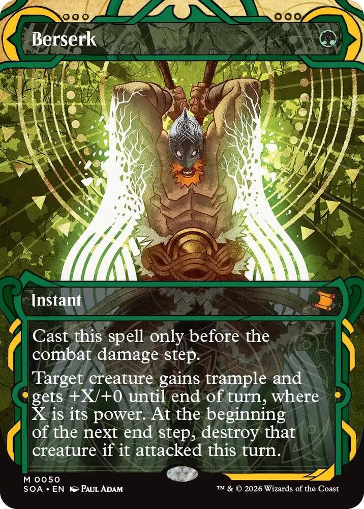 Berserk 50 (Secrets of Strixhaven: Mystical Archive)  - Foil