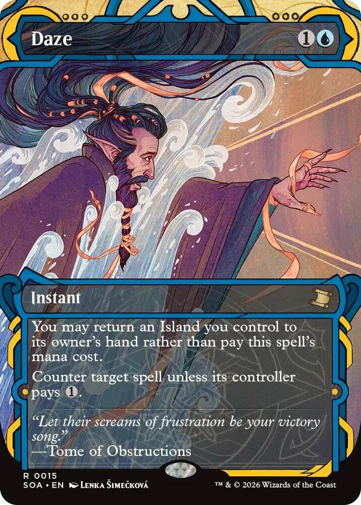 Daze 15 (Secrets of Strixhaven: Mystical Archive)  - Foil