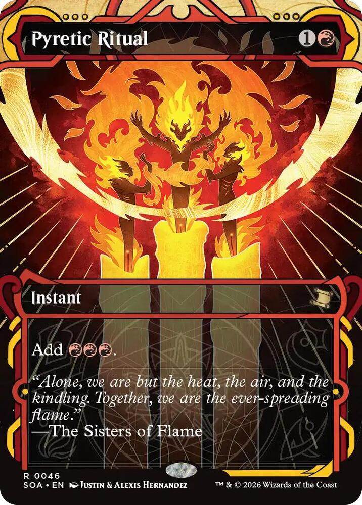 Pyretic Ritual 46 (Secrets of Strixhaven: Mystical Archive) 