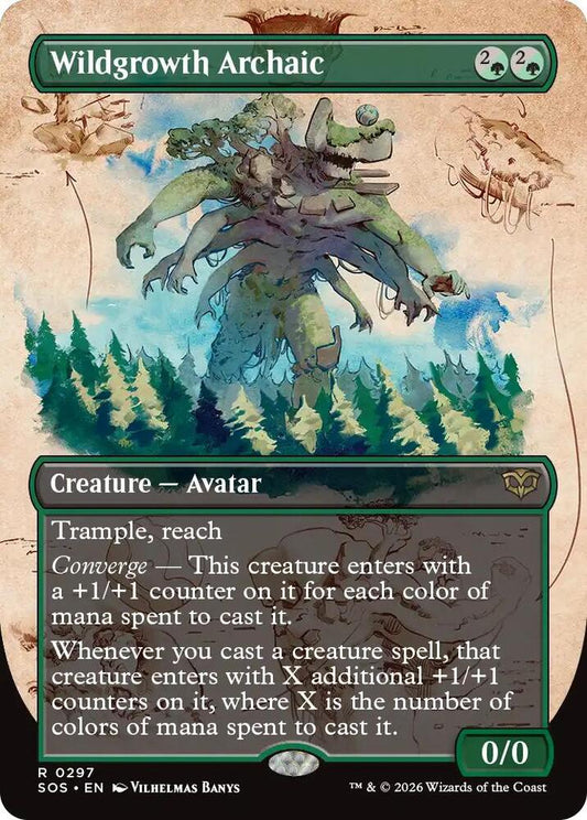 Wildgrowth Archaic 297 (Secrets of Strixhaven)  - Borderless