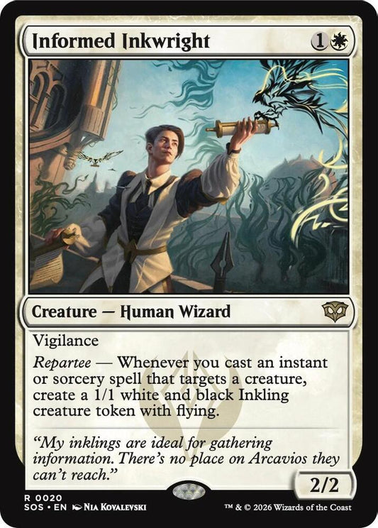 Informed Inkwright 20 (Secrets of Strixhaven)  - Foil